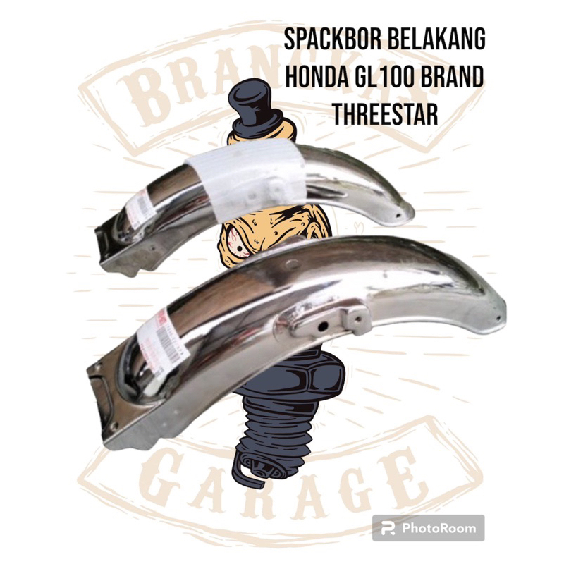 spakbor belakang  GL100 sambungan spakbor belakang kolong GL100 GL125
