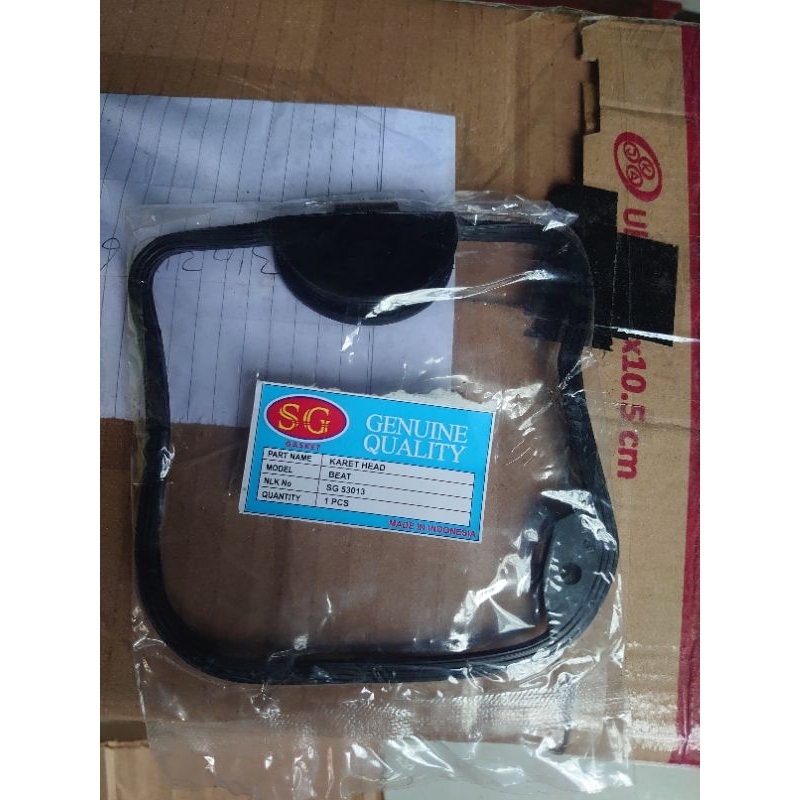 Karet kop/ seal head beat Karbu