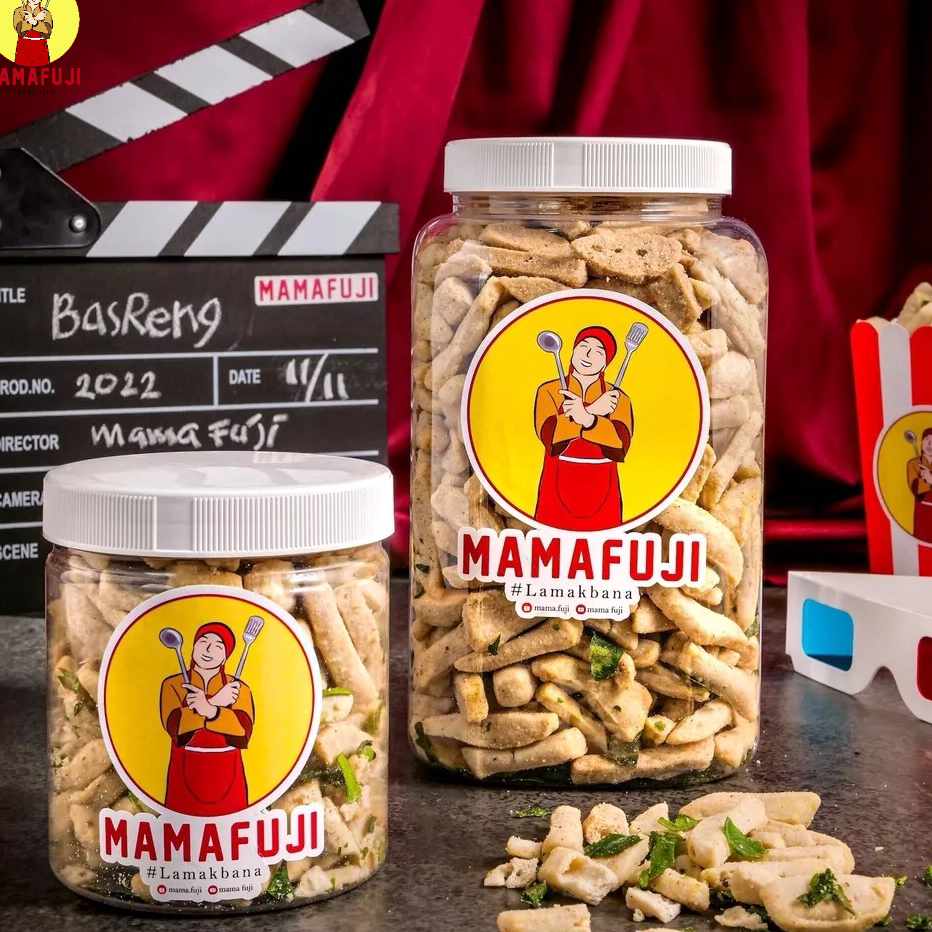 

Seller Mamafuji - Basreng Pedas Asin Original Pedas Daun Jeruk Balado 250 Gram