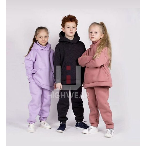Highwear Pullover Hoodie Jogger Pants Kids / Setelan Hoodie Jogger anak