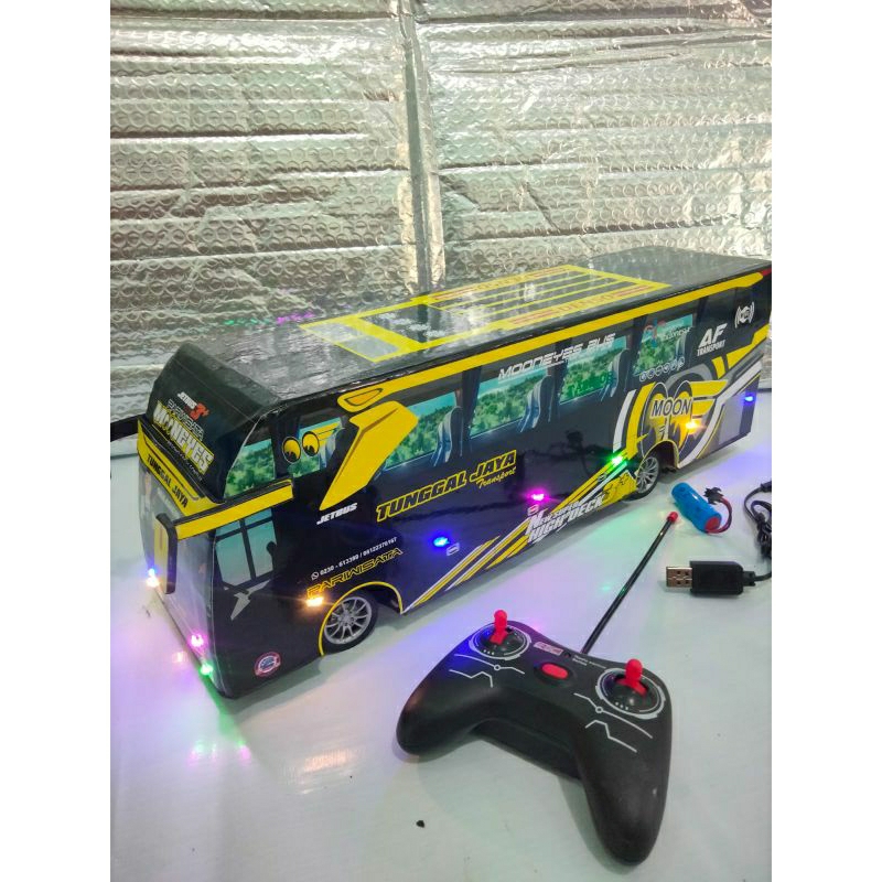 mainan remot control bus basuri telolet