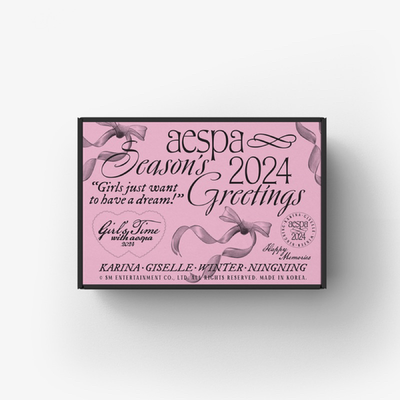 [PO] [aespa] 2024 SEASON'S GREETINGS| ALBUM AESPA