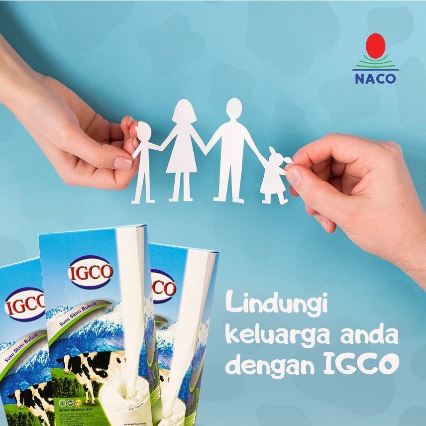 Susu IGCO Susu Skim Colostrum Kolostrum IGCO Asli Original