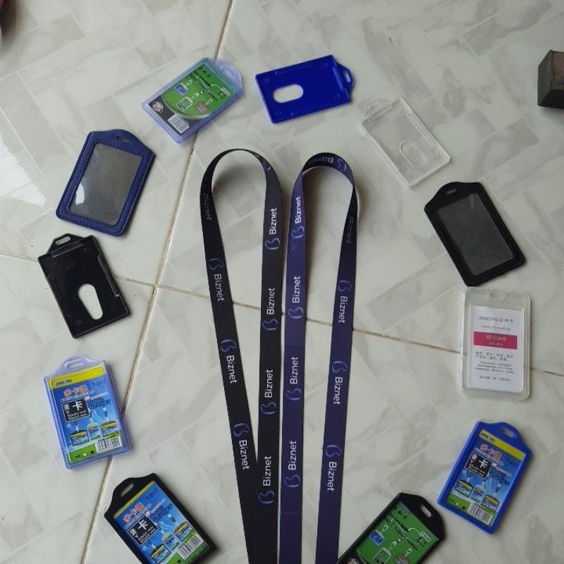 lanyard/tali id card biznet termurah