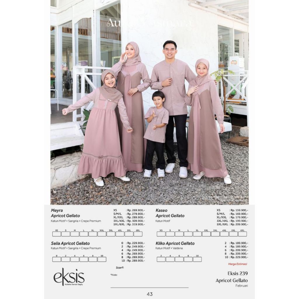 Seply Sarimbit Eksis 239 Apricot Gellato Terbaru 2024