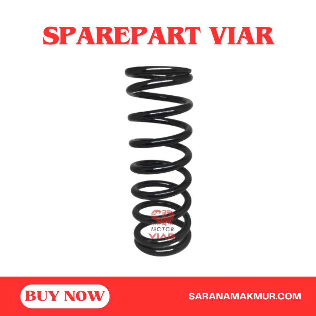 SPAREPART VIAR / PER SPIRAL SOKBEKER BELAKANG VIAR RODA TIGA/ Y-SPRING SPIRAL KARYA