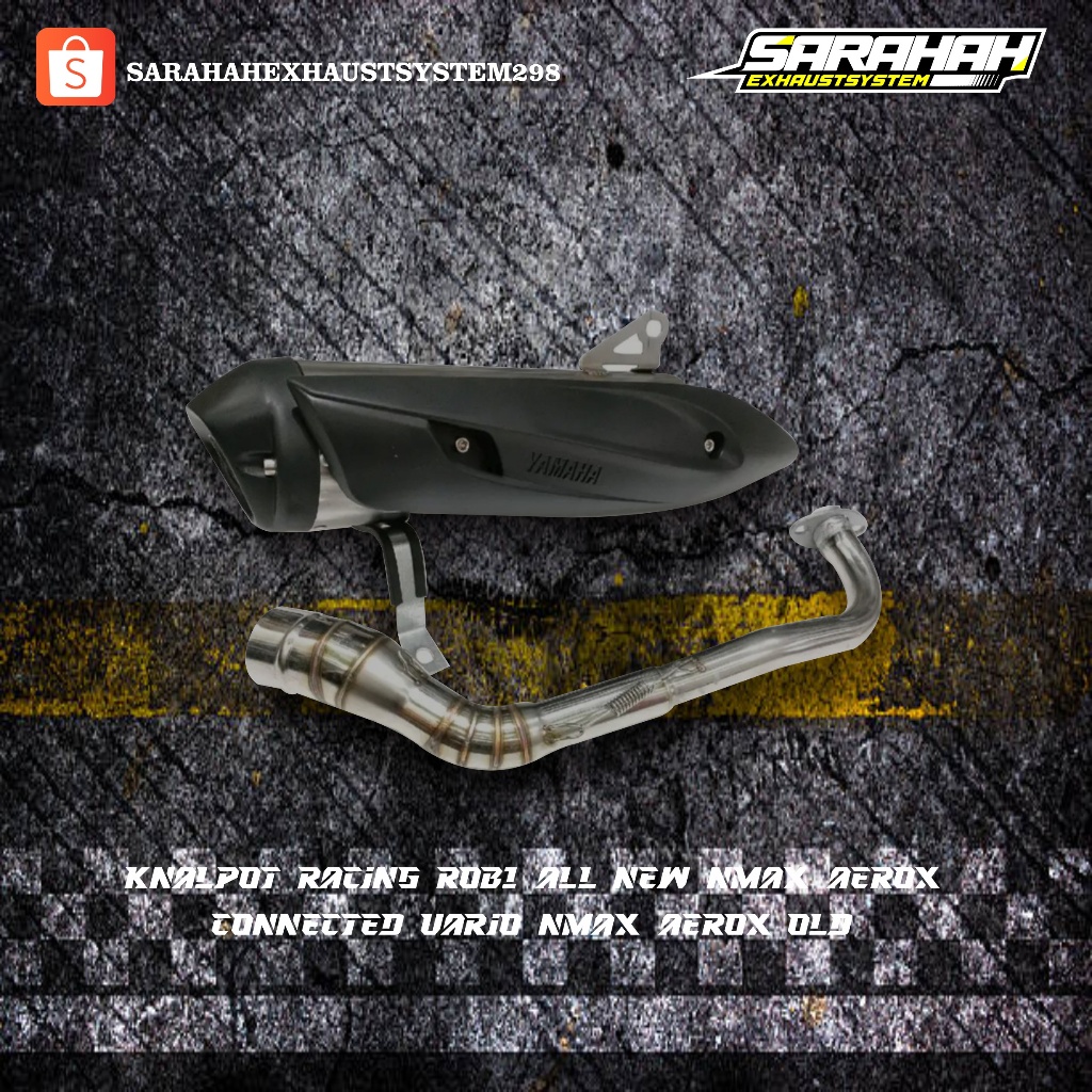 Knalpot Racing ROB1 All New Nmax Aerox Connected Vario Nmax Aerox OLD PNP