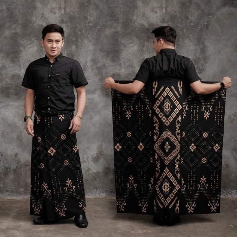 Sarung Kain Batik Pria Dewasa Sarung Santri Putra Sarung Batik Pekalongan COD