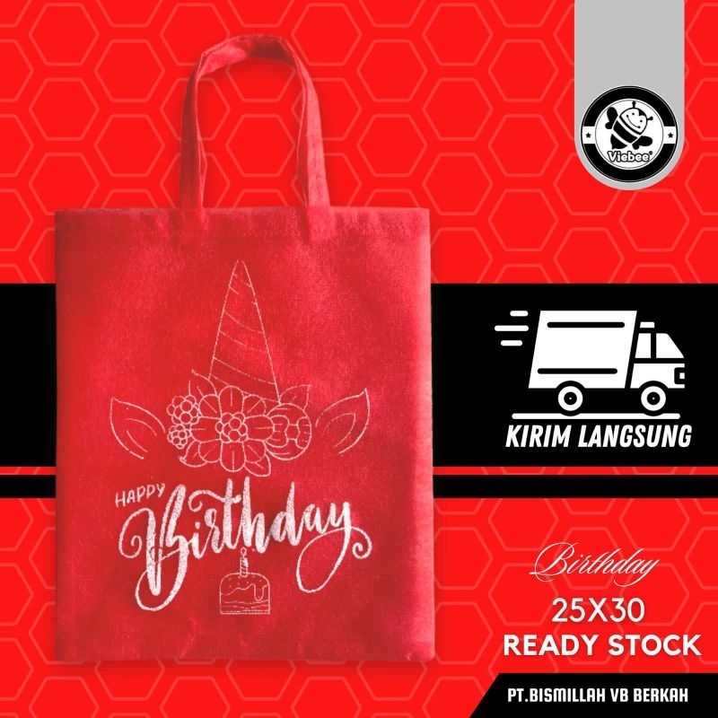 

TAS ULANG TAHUN gambar tema karakter UNICORN wadah bingkisan oleh-oleh KADO BIRTHDAY TERMURAH SHOPEE ~ F25.30