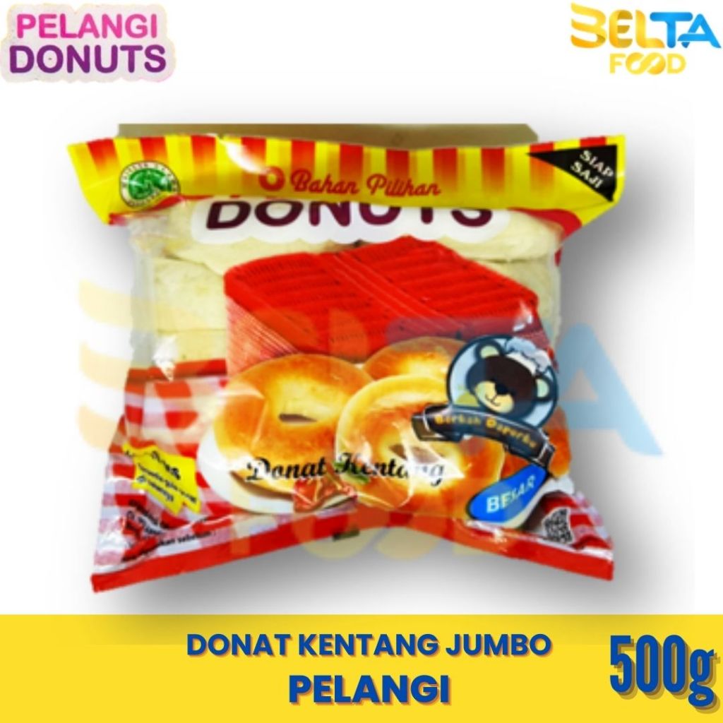 

Pelangi Donat Kentang Jumbo Isi 10 Murah