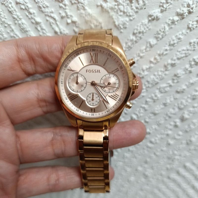 JAM TANGAN WANITA FSL BQ3036 ROSE GOLD