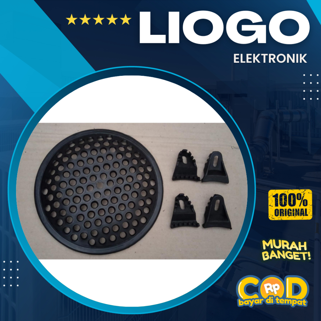 Tutup Speaker 6 Inch Ram Speaker 6 Inch Grill 6 Inch Plastik Bagus