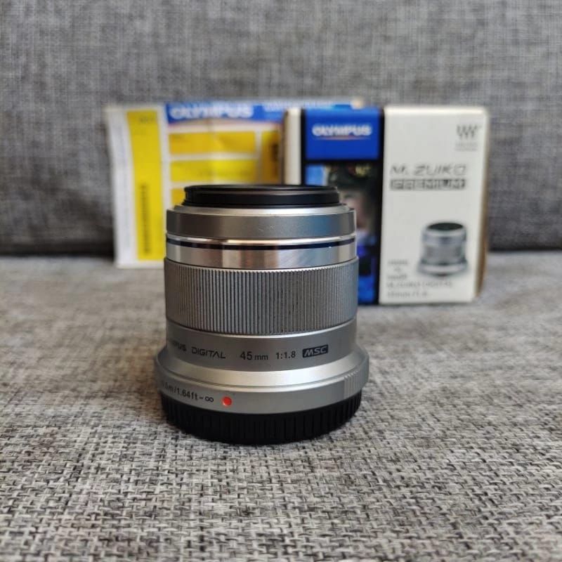 Lensa Olympus 45mm F1.8 MSC M.Zuiko