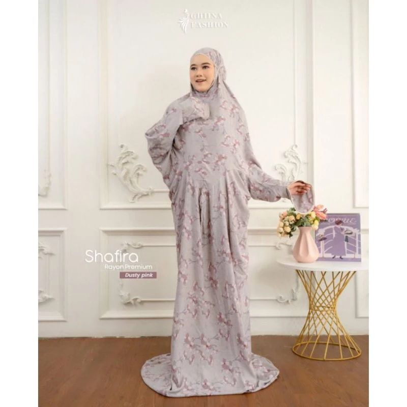 Shafira Mukena ghina fashion