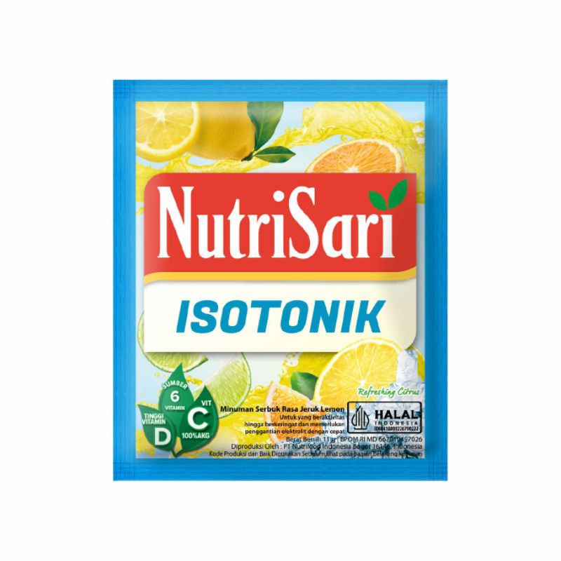 

NUTRISARI ISOTONIK ISI 40 SACHET