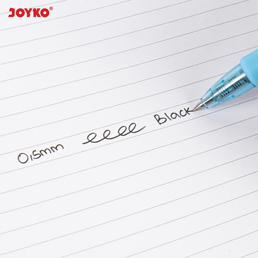

mdn Gel Pen Pulpen Pena Joyko GP-265BN Q5 Gel 0.5 mm 12 Pcs 1 lusin Selusin