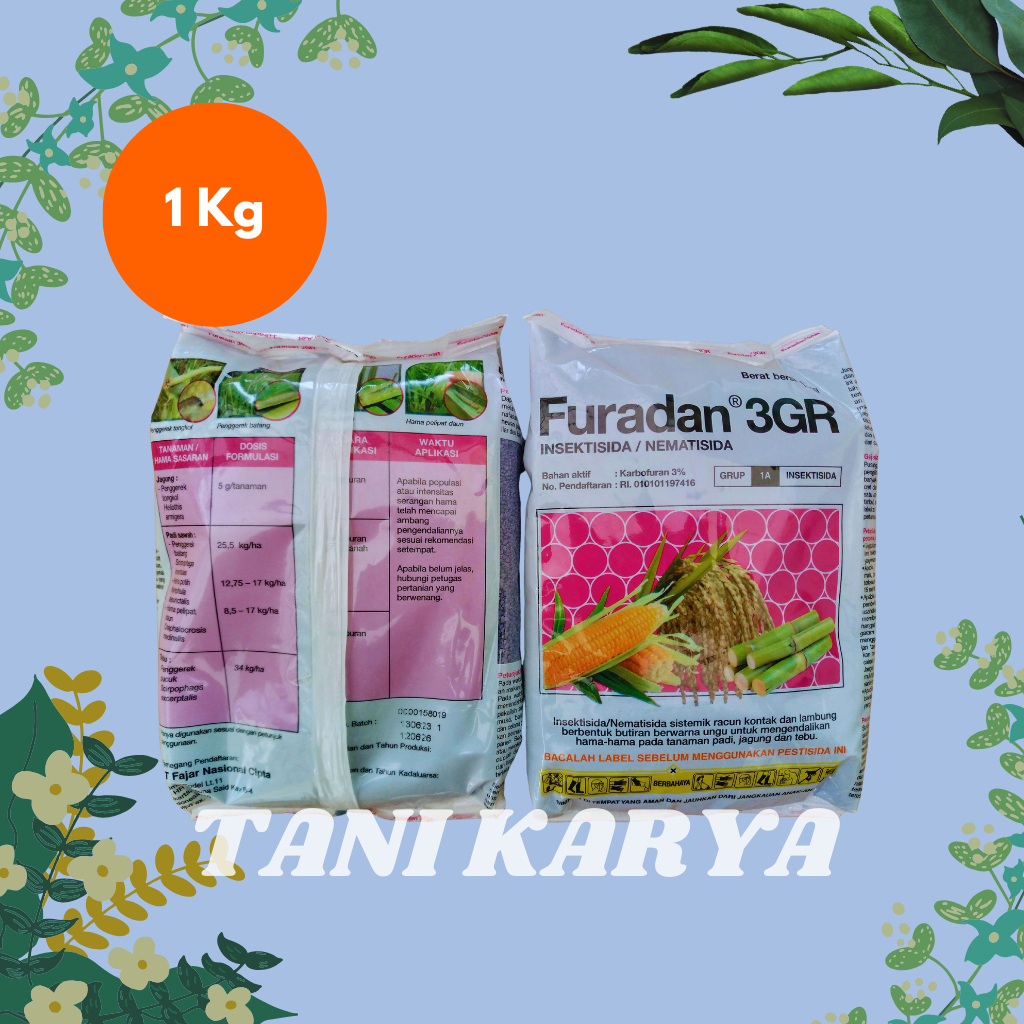 INSEKTISIDA FURADAN 3G 1KG