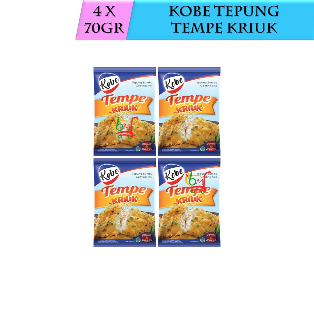 

4PCS Kobe Tempe Goreng Kering Renyah dan Gurih