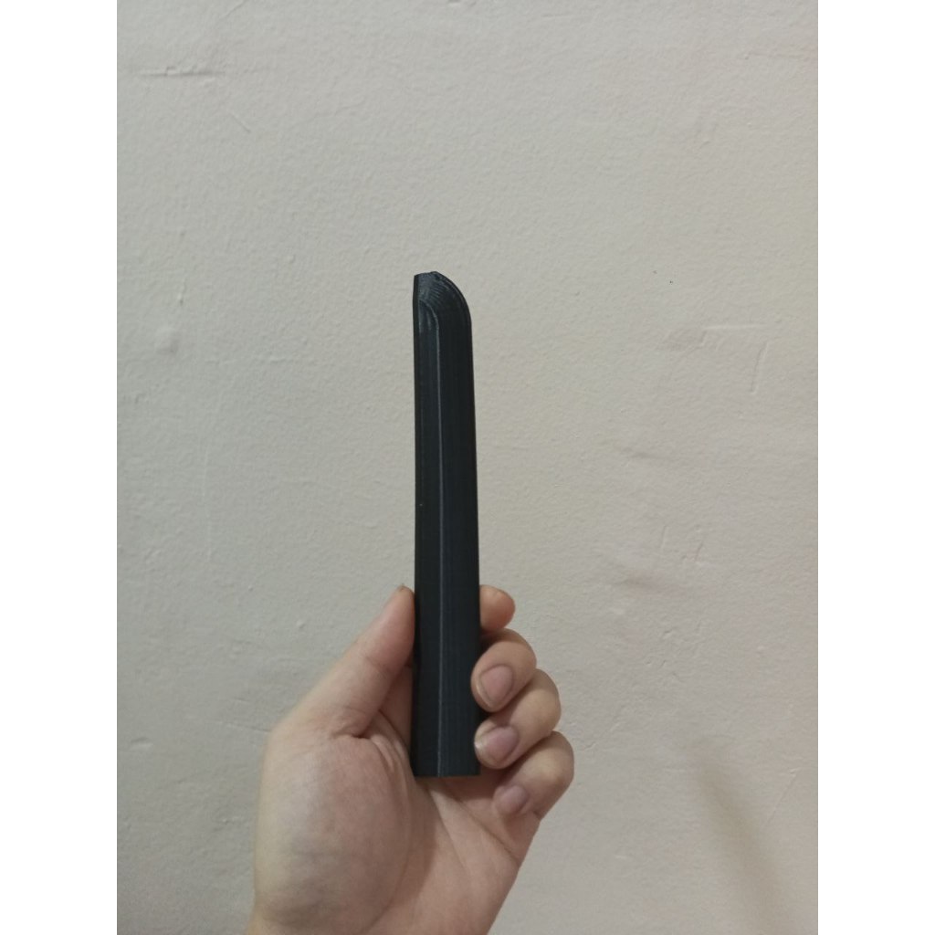 Spare part Tip ujung Bilah Fidget Katana ZENAXIS 3D