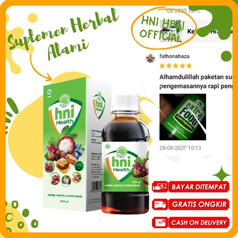 Madu extrafood hni hpai health supleman penambah nafsu makan