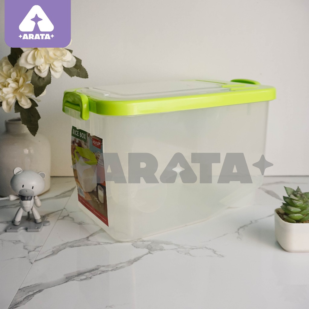 Tempat Beras Rice Box  Asvita 5Kg Kokoh Anti Kutu Beras