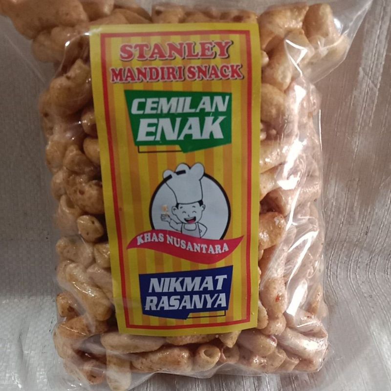 

makaroni bumbu rujak pedas manis