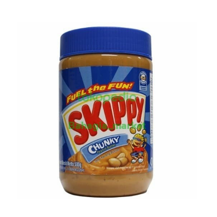 

SKIPPY PEANUT BUTTER CHUNKY 500GR JAR