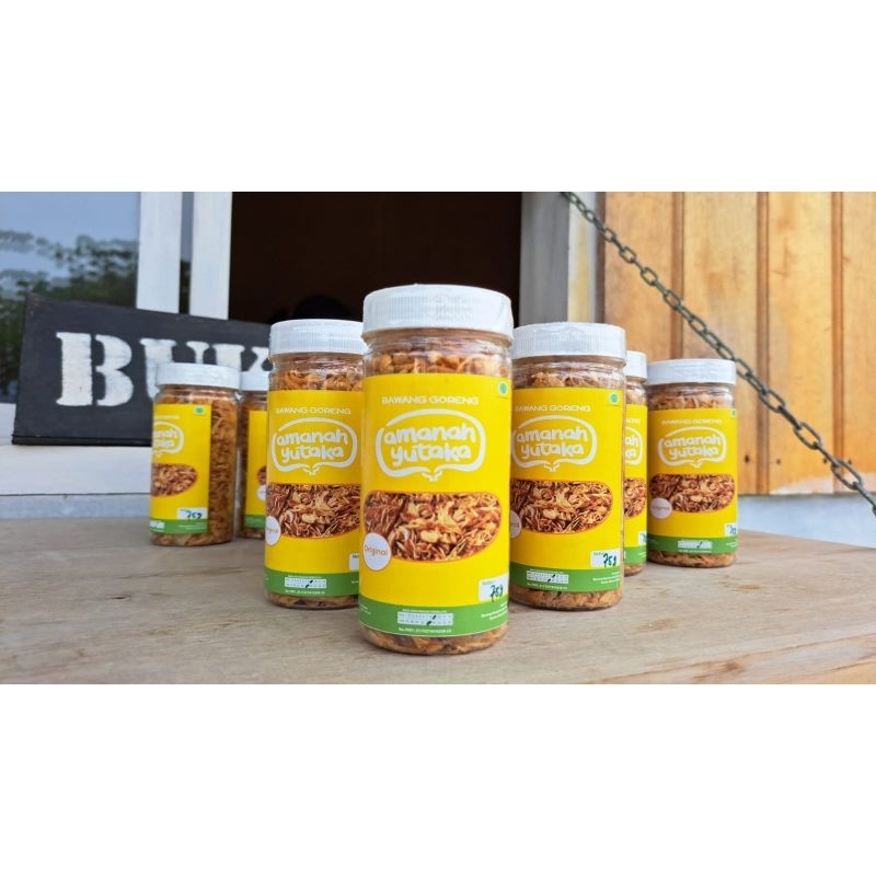 

Bawang Goreng Palu Kemasan Botol