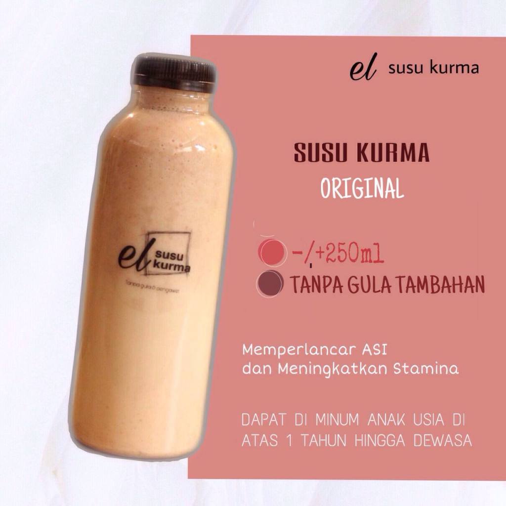 

Susu Kurma ORIGINAL / Minuman Sehat / ASI Booster