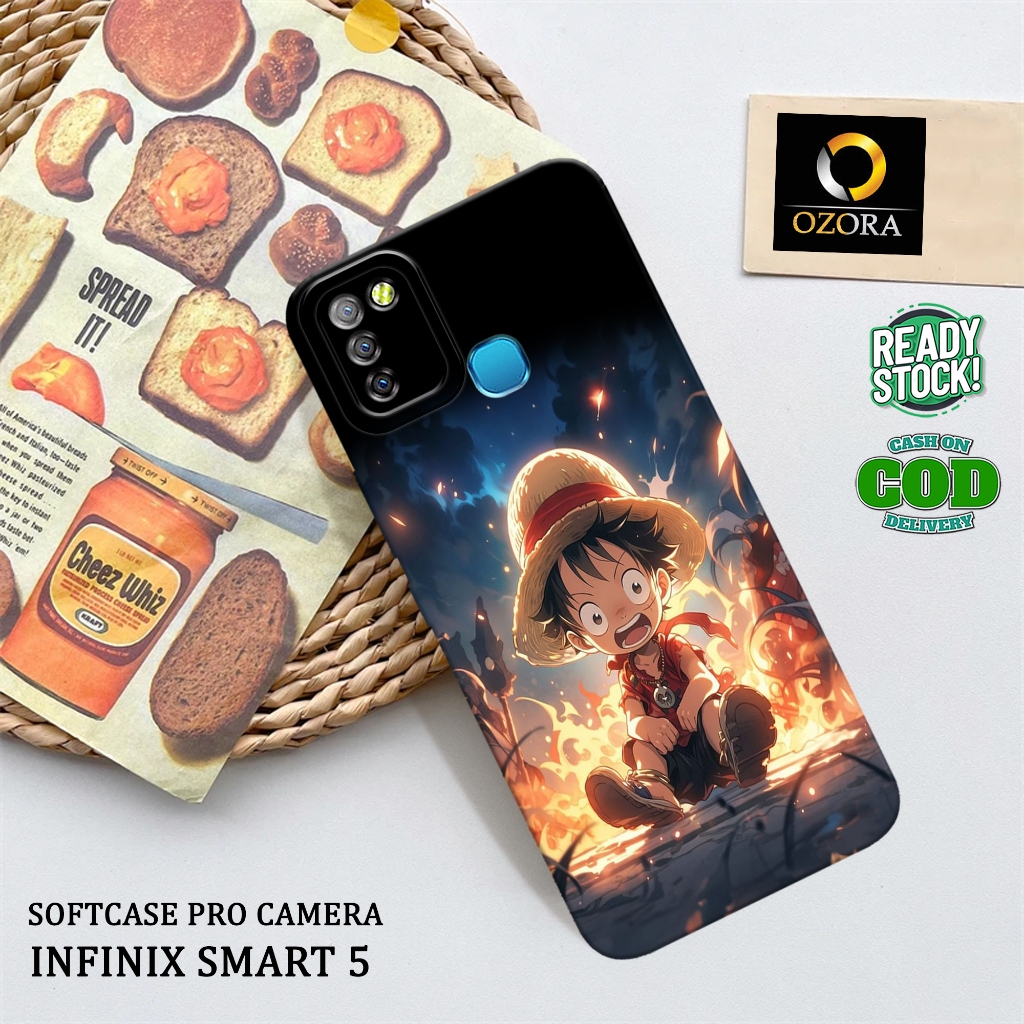 OZORA - Softcase Hp INFINIX SMART 5 Terbaru - Fashion Case ANIME - Case Hp INFINIX SMART 5 - Casing 