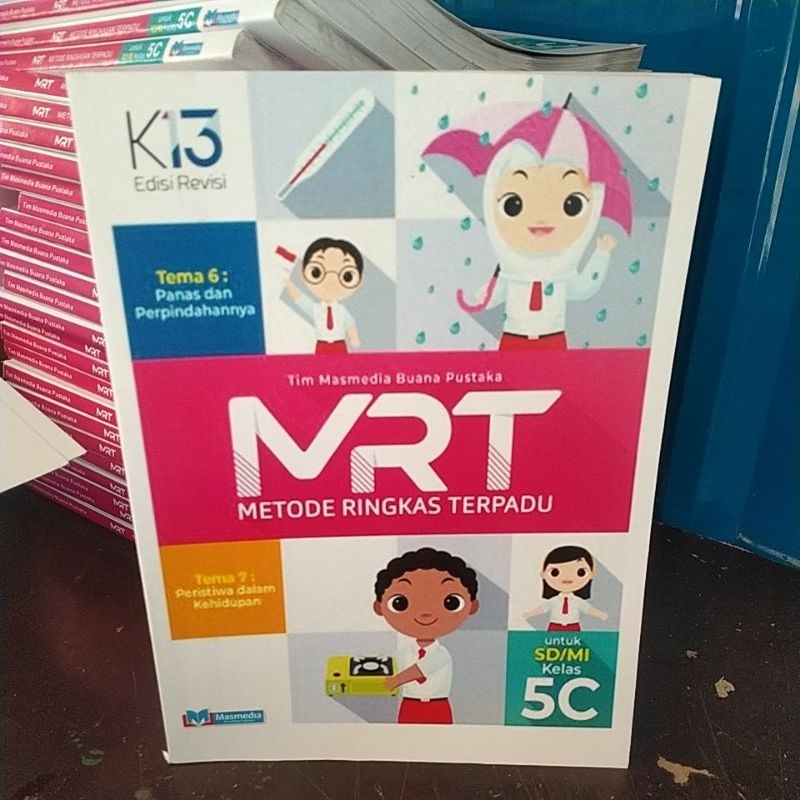 Buku MRT (metode ringkas terpadu) Untuk SD/MI  Kelas 5C