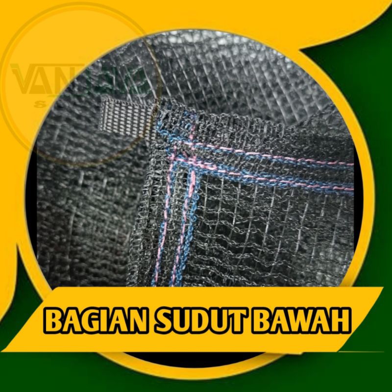 Jaring kerambah ikan nila 2x1x1 keramba siap pakai jaring sortir ikan