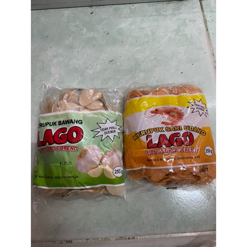 

KERUPUK UDANG LAGO 250GR