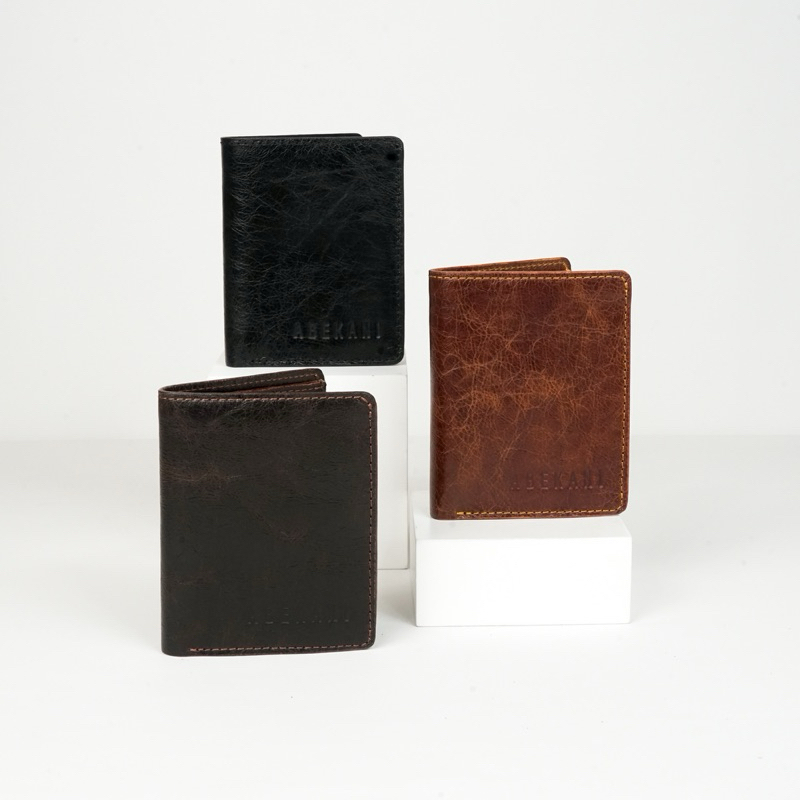 Dompet Kulit Pria Dompet Lipat Abekani Men Wallet LW018