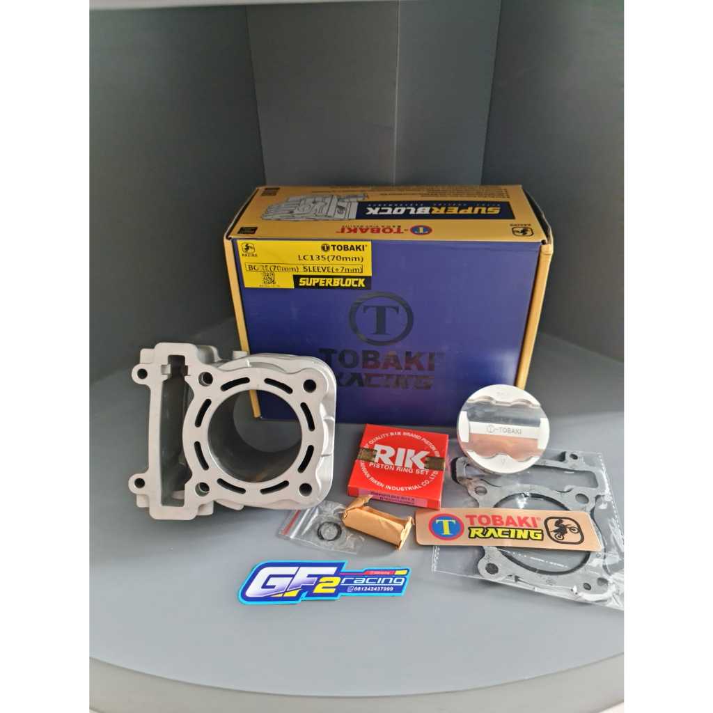 Super block mx king vixion tobaki 70 ceramic original tobaki malaysia