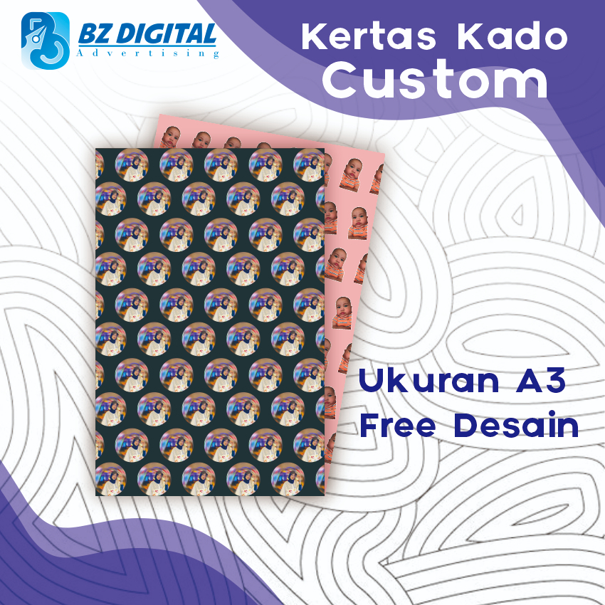 

Kertas Kado Custom Free Desain