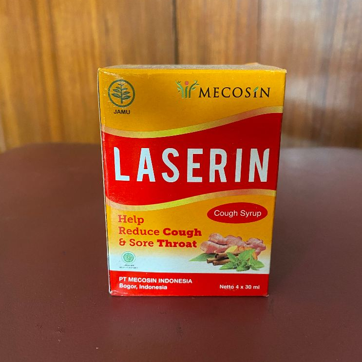 Laserin Dewasa 30 ml Kotak Isi 4 Pcs