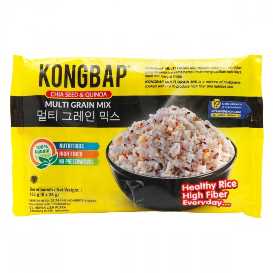 

Kongbap chia seed and quinoa 150 g