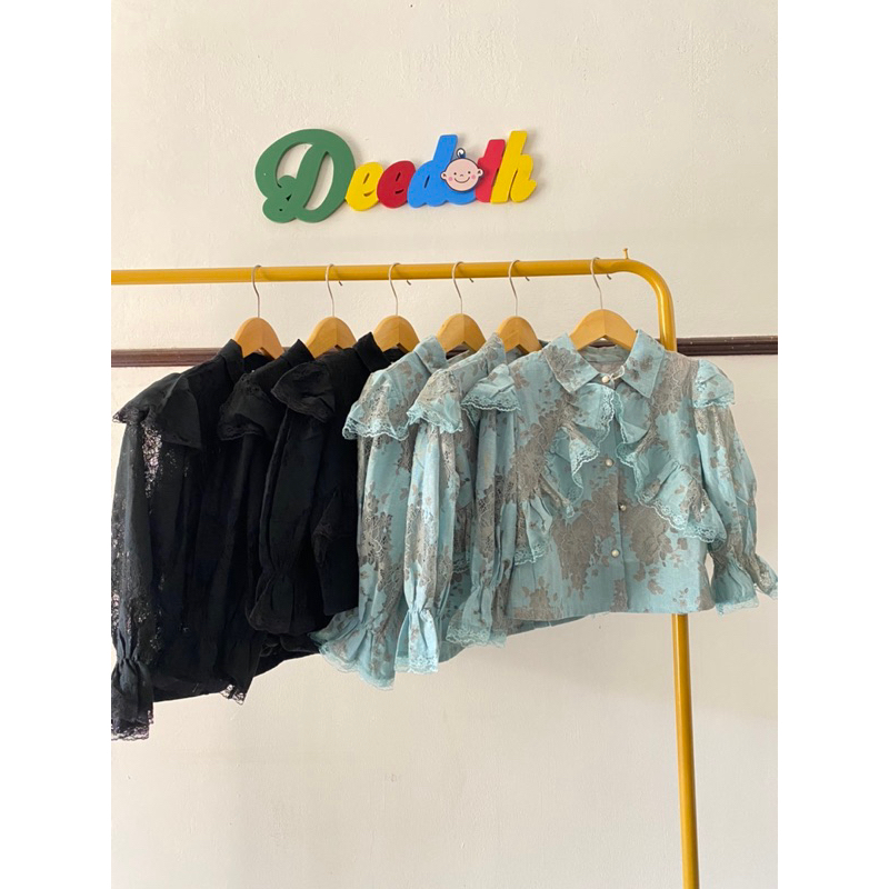 Blouse Renda Anak Perempuan