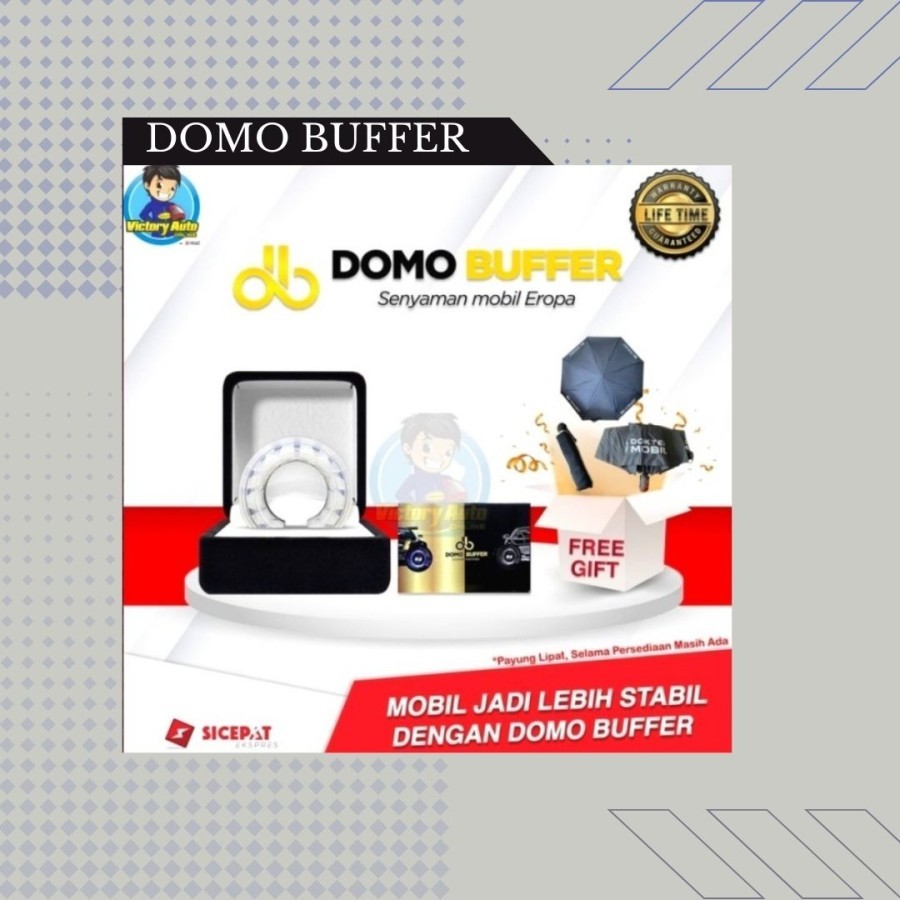 KARET SHOCK BREAKER MOBIL DOMO BUFFER