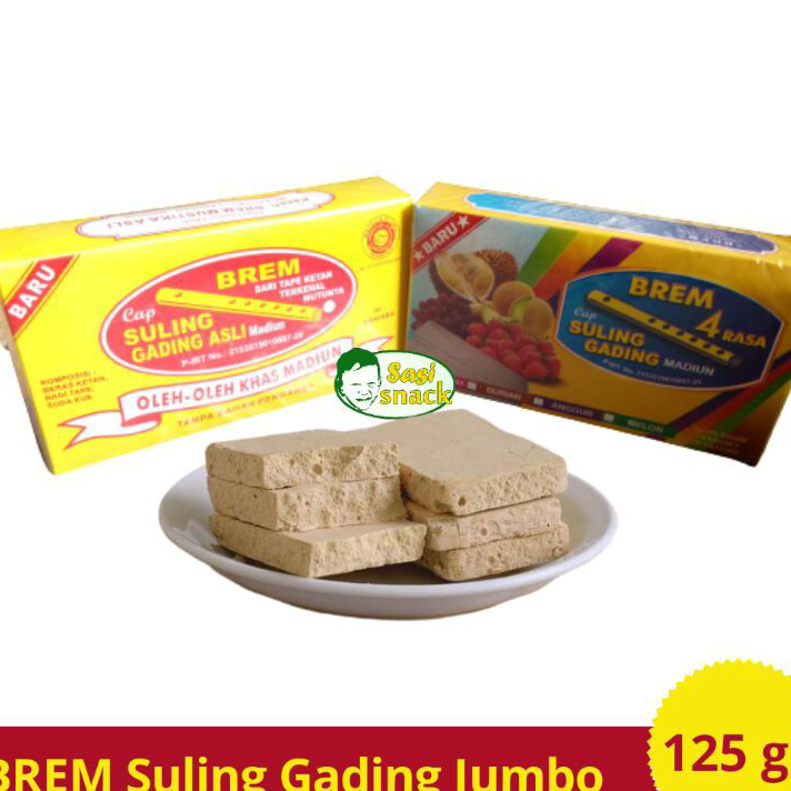 

Ready BREM Suling Gading Jumbo Khas Madiun 100 gr