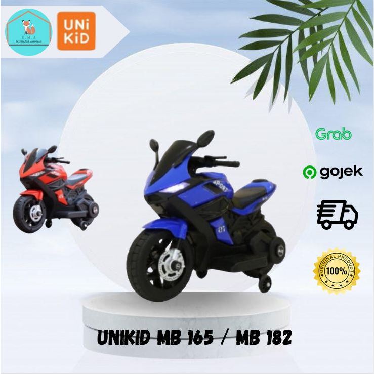 Mainan Anak Motor Aki Unikid GP MB 165 / MB 182