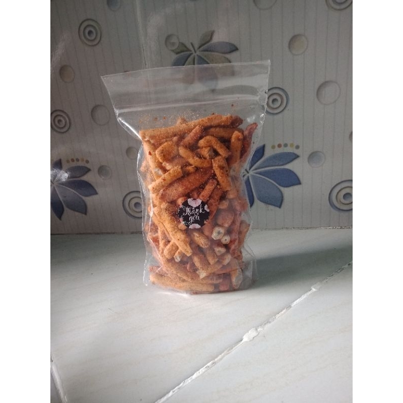

Basreng Pedas Daun Jeruk
