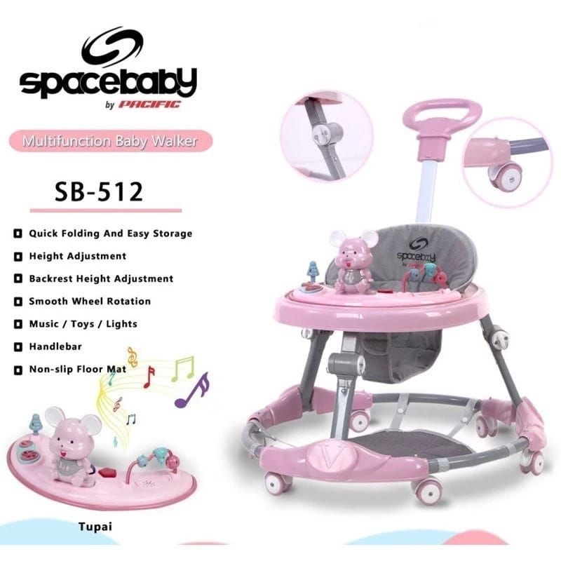 Baby walker spacebaby SB 512