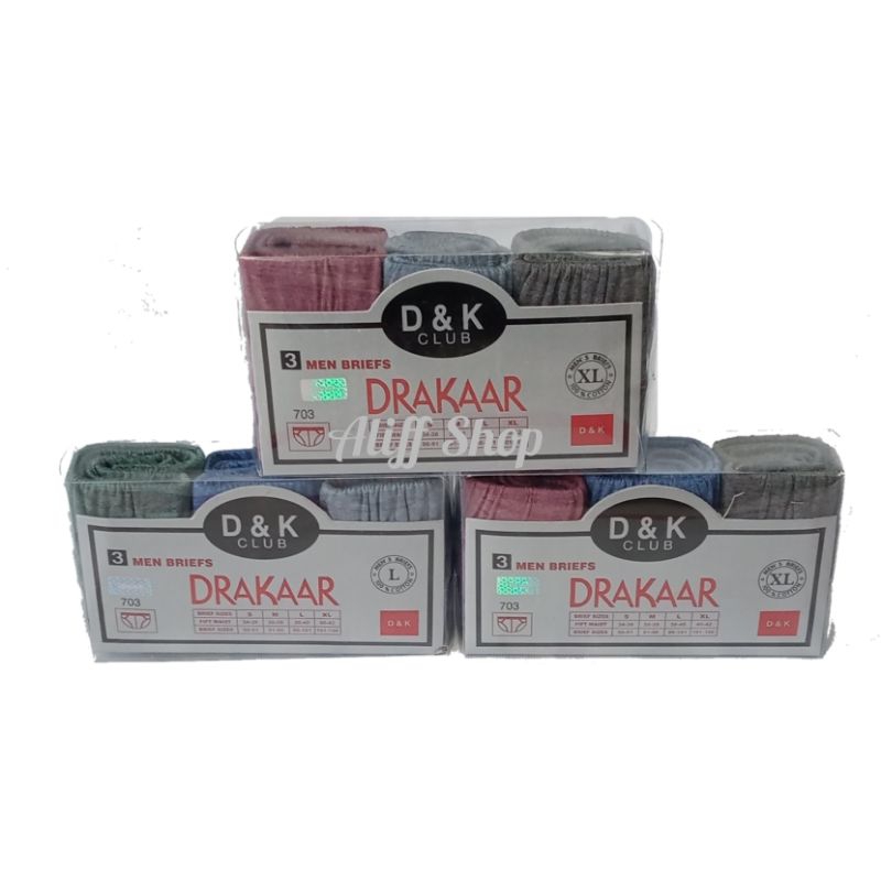 Celana Dalam Drakaar isi 3 pcs