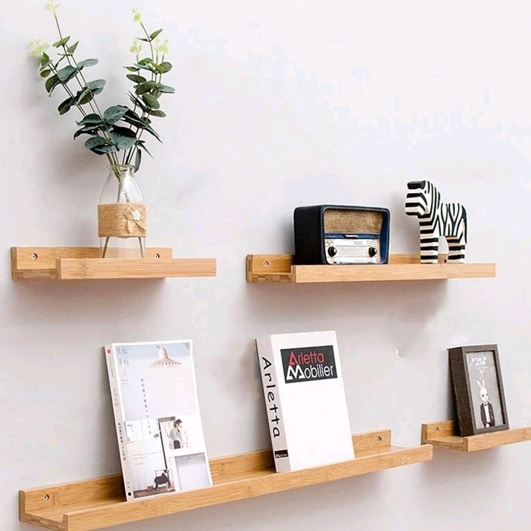 Ambalan Dinding Minimalis/Ambalan Kayu Aesthetic