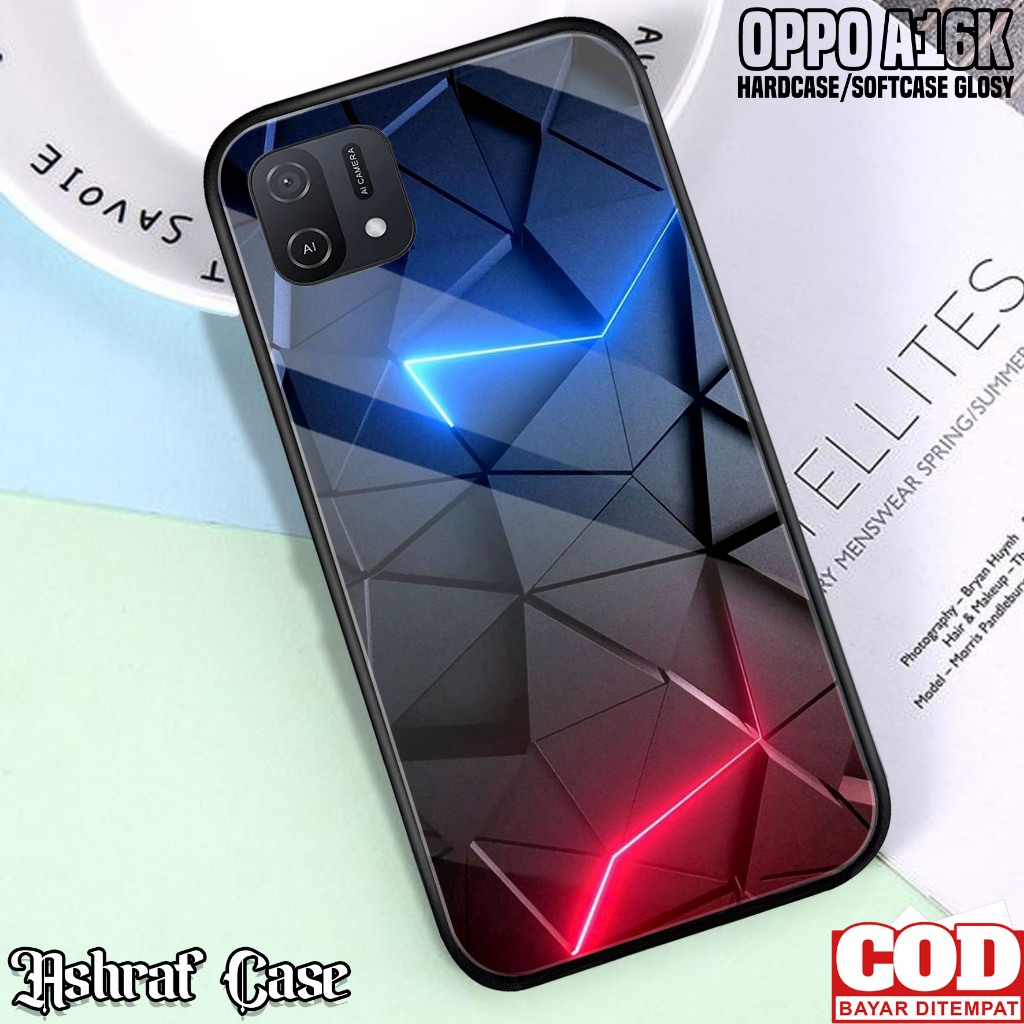 Case Oppo A16K - Casing Oppo A16K ( ASBT ) Silikon Hp Oppo A16K - Kesing Hp Oppo A16K - Softcase Gla