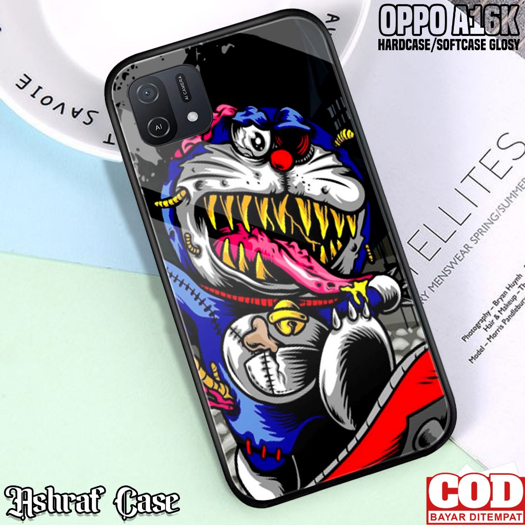 Case Oppo A16K - Casing Oppo A16K ( MASK ) Silikon Hp Oppo A16K - Kesing Hp Oppo A16K - Softcase Gla