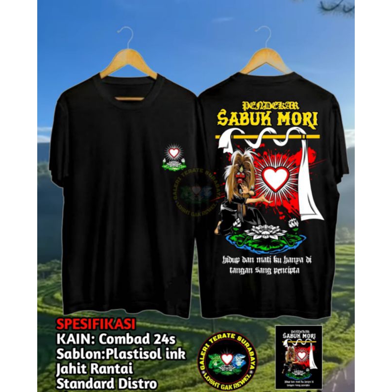 READY KAOS PENDEKAR SABUK MORI-KAOS PSHT DISTRO /JEMPER PSHT KEREN