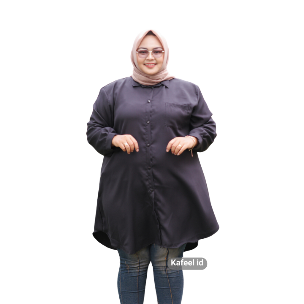 ATASAN JUMBO WANITA BAJU BIGSIZE LD 130 LD 140